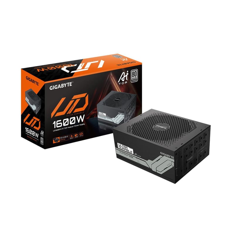 Bloc d'alimentation interne Gigabyte GP UD1600PM PG5 80 Plus Modulaire - vue 5