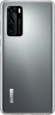 Carcasa semirrígida transparente para Huawei P40