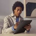iPad Pro 13'' (2024), chipset M4, 1Tb - WiFi + Cellular - Vetro nano-testurizzato - Nero sidel