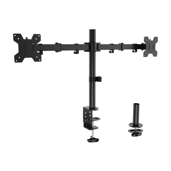 Aisens Eco Support De Table Rotatif Et Inclinable Pour Moniteur/TV 10Kg (3 Pivots - 2 Bras) De 17-32