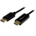 StarTech.com Cavo da DisplayPort a HDMI 5m - 4K 30Hz - Adattatore da DP a HDMI - Convertitore da DP 1.2 a monitor HDMI - Connettore di blocco DP - Cavo passivo da DP a HDMI