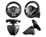 Subsonic SV200 Noir, Gris USB Volant + pédales Nintendo Switch, PC, PlayStation 4, Xbox