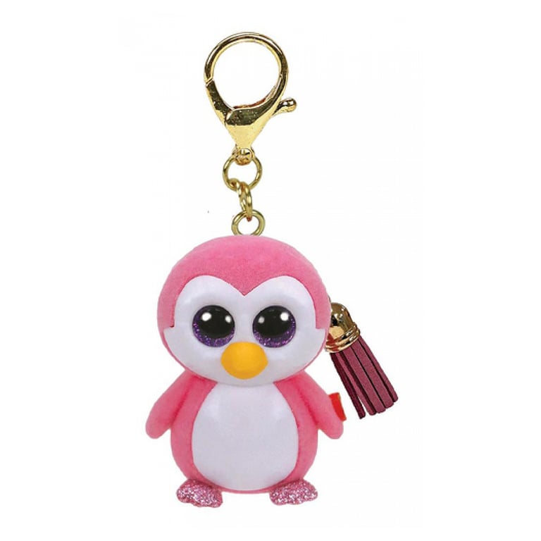 Pinguin Glisseur Clip TY Mini Boos Peluche Adorable et Pratique Neuf