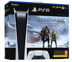 Pack Console Sony PS5 Digital God of War Ragnarök