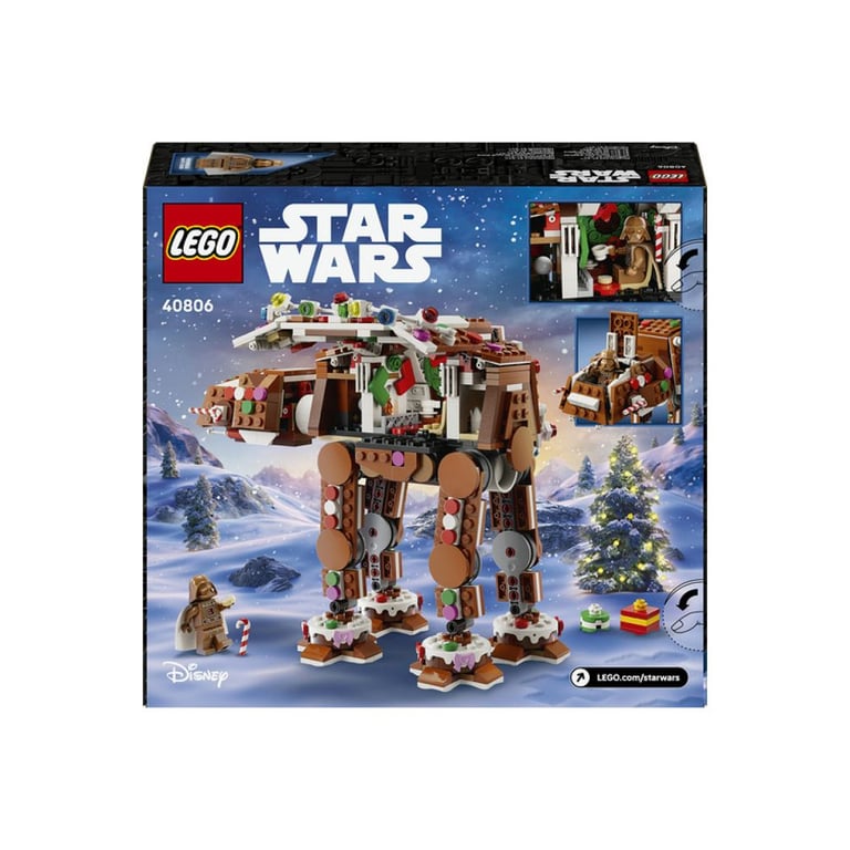 LEGO Star Wars 40806 AT-AT Façon Pain d'Épices + Dark Vador 697 pcs - Neuf