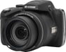 KODAK Pixpro AZ528 - Cámara digital bridge de 16 Mpixel, Zoom óptico 52x, Estabilizador óptico, Pantalla LCD de 3 pulgadas, Video Full HD 1080p, Batería Li-ion - Negro