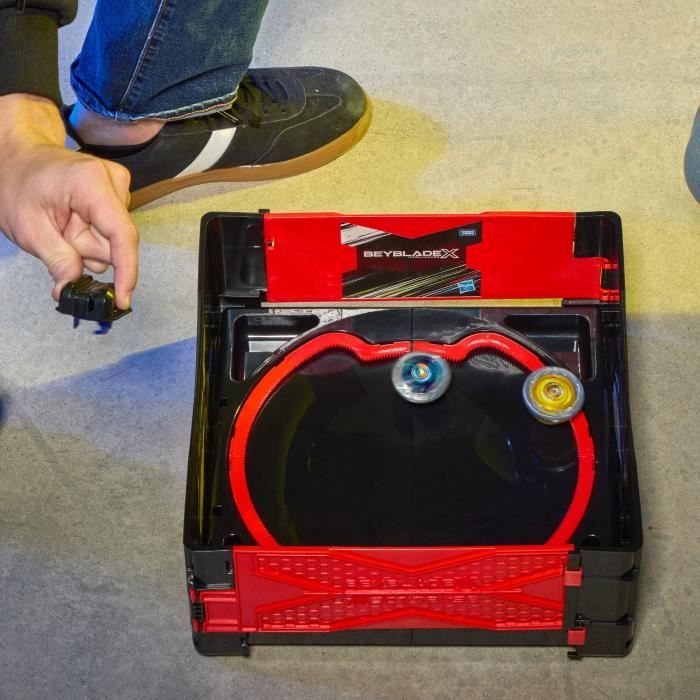Beyblade X Arene de combat mobile Beystadium pour toupies de compétition Beyblade toupie et lanceur requis vendus séparément ca Neuf - vue 2