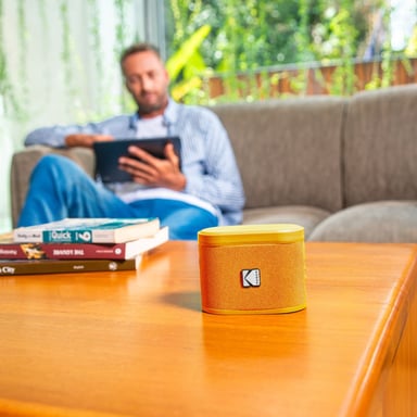Kodak Soundbrix - Enceinte Orange - vue 2