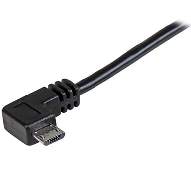 StarTech.com USBAUB2MRA cable USB USB 2.0 2 m USB A Micro-USB B Negro