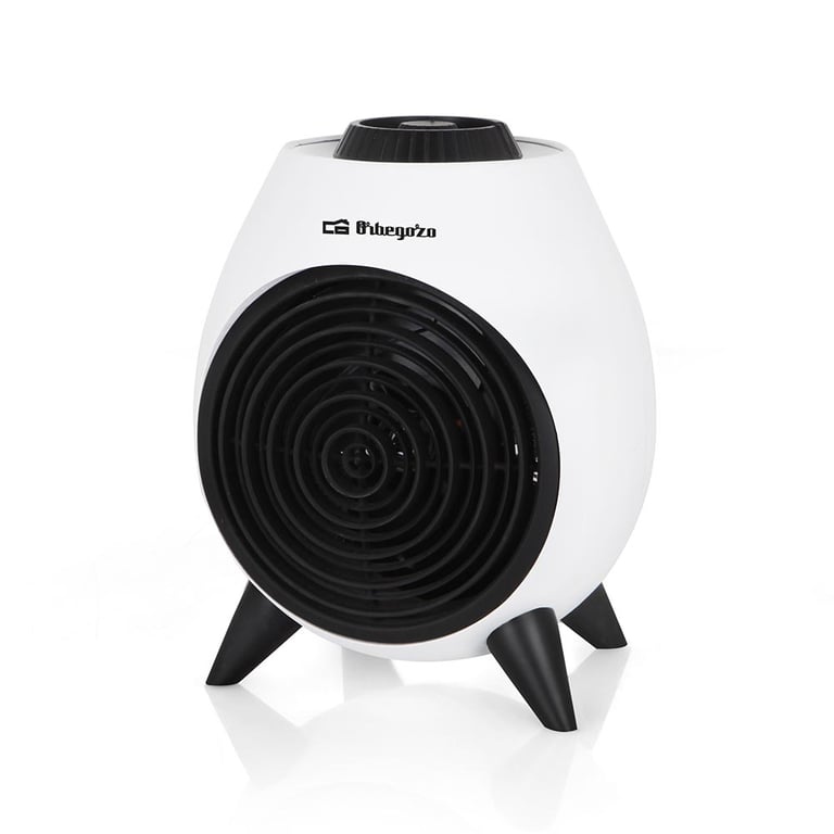Chauffage portable Orbegozo FH 5037 Chauffage puissant et sûr avec 2 niveaux de puissance Fonction ventilateur et thermostat réglable Neuf