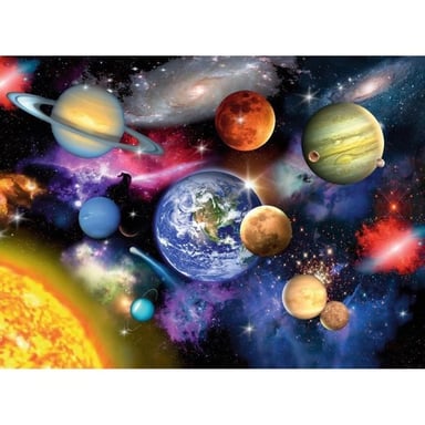 Ravensburger Puzzle système solaire 300 pièces pour garçon - vue 4