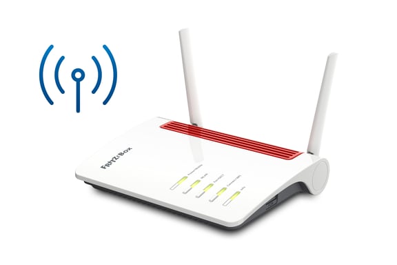 Box FRITZ! 6850 LTE routeur sans fil Gigabit Ethernet Bi-bande (2,4 GHz / 5 GHz) 4G Blanc