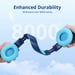 Tronsmart KH02 Auriculares Bluetooth para Niños, Audio con Volumen Limitado a 74/85/94 dB, Plegables con Micrófono Integrado, Inalámbricos Bluetooth 5.3 para Estudio, Viaje, Azul
