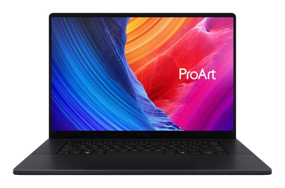ASUS ProArt P16 H7606WM-SC065X Copilot+ PC AMD Ryzen AI 9 HX 370 Portátil 40,6 cm (16'') Pantalla táctil 4K Ultra HD 32 GB LPDDR5x-SDRAM 1 TB SSD NVIDIA GeForce RTX 5060 Wi-Fi 7 (802.11be) Windows 11 Pro Negro