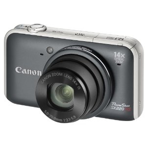 Canon PowerShot SX220 HS 1/2.3'' Cámara compacta 12,1 MP CMOS 4000 x 3000 Pixeles Gris