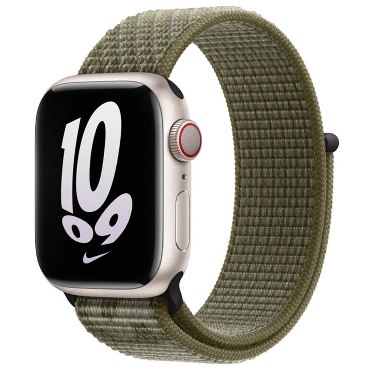 Apple Sport Loop Band SequoiaPure Platinum - vue 2