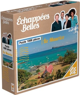 Puzzle Topi Games Echappées Île Maurice 1000 pièces 1+ joueurs Coloris unique