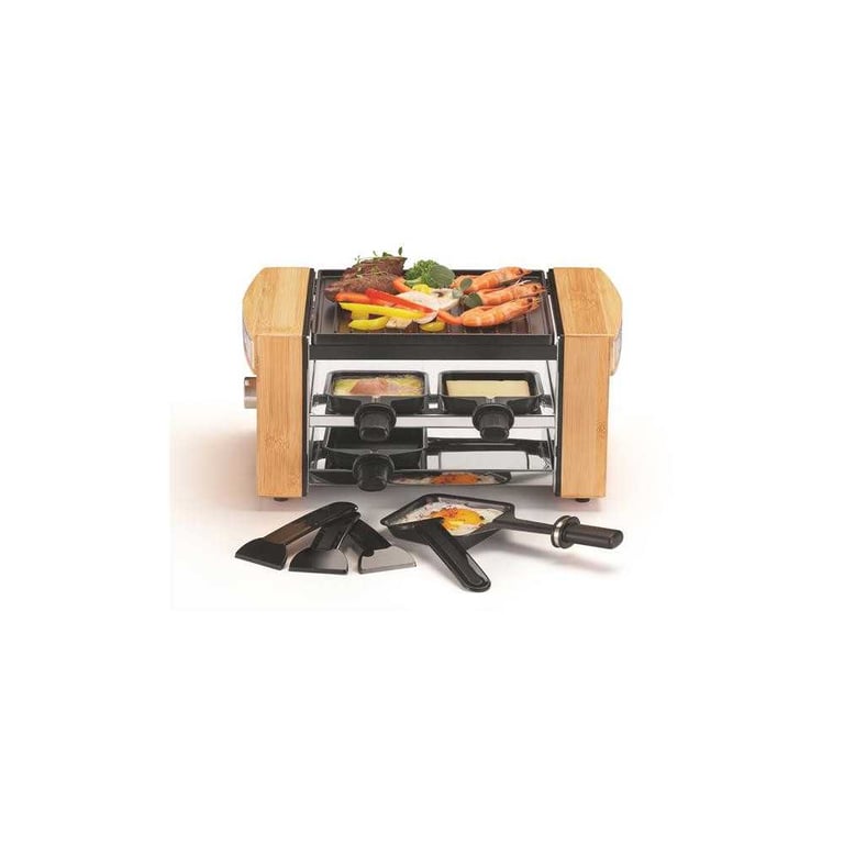Kitchen Chef Appareil à raclette 4 personnes kc.woodlux4 - vue 3