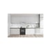 Cuisinière induction CONTINENTAL EDISON CECI60FPB 3 feux 65 L pyrolyse commandes tactiles et manettes Noir L60 x H85 x P60 cm