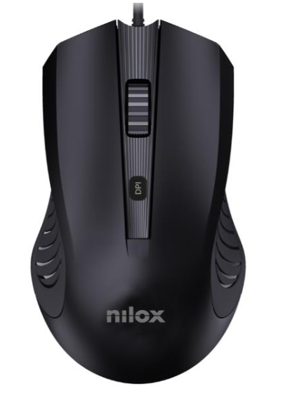 Nilox MOUSB1014 Bureau USB Type A Optique 2400 DPI Neuf - vue 3