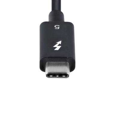 StarTech.com Câble Thunderbolt 5 de 50cm, 80Gbps/Jusqu'à 120Gbps, 240W PD, 8K 60Hz, Câble Thunderbolt Certifié, Compatible avec Thunderbolt 4/USB4/USB-C