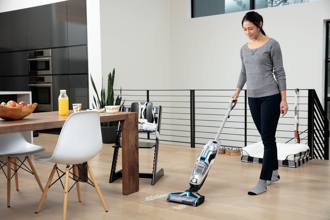 BISSELL Crosswave Aspirateur Multifonction Sans Fil 3 en 1 Aspiration / Lavage / Séchage Fonction d'auto nettoyage Neuf - vue 4