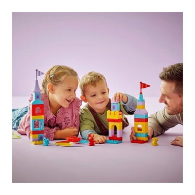 LEGO DUPLO 10450 Le Jeu Du Château d'Hopsy - Jouet De Construction Des 3 Ans Avec Animaux