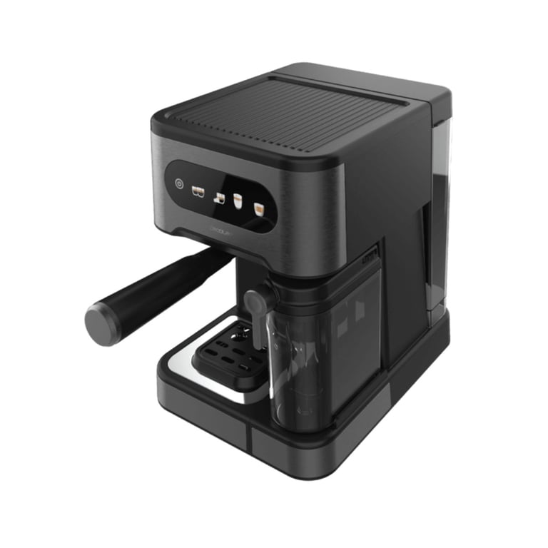Machine à espresso semi-automatique Cecotec Power Espresso 20 ColdBrew Latte 20 bar écran tactile Double sortie 2 tasses Noir - Neuf