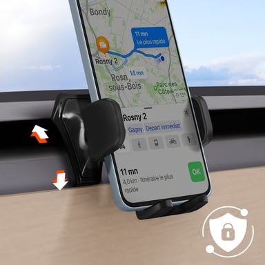 Supporto auto per telefoni da 4,7 a 7,2 pollici Tesla Model 3 / Y