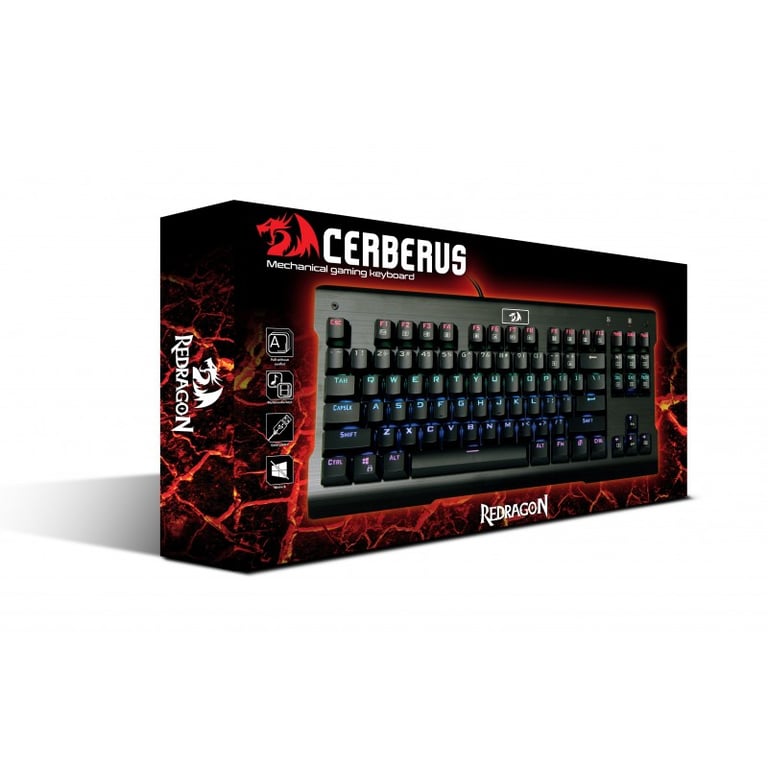 Cerberus Clavier Filaire REDRAGON AZERTY Français Neuf - vue 2