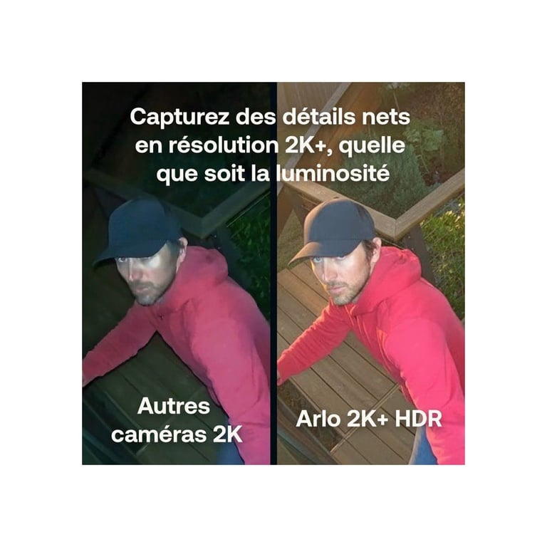 Camera de securite Arlo Pro 6 2K+ Kit de 2 cameras - vue 8