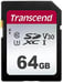 Transcend TS64GSDC300S mémoire flash 64 Go SDXC NAND Classe 10