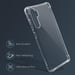 Moozy Coque en silicone anti-choc pour Xiaomi Mi Note 10 Lite - Coque de téléphone transparente et transparente en TPU souple