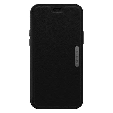 OtterBox Strada Folio Series para Apple iPhone 12/iPhone 12 Pro, negro