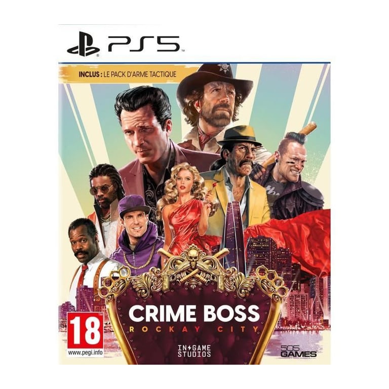 Crime Boss Rockay City Playstation 5