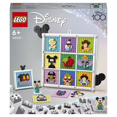 Set de decoración LEGO Disney: 100 años de iconos (43221)