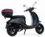 Super Simply125 - Scooter électrique 125cc - moteur 5000 W - batterie 72V 73Ah, noir