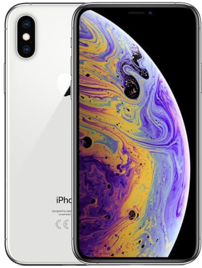 iPhone XS 256 Go, Argent, débloqué