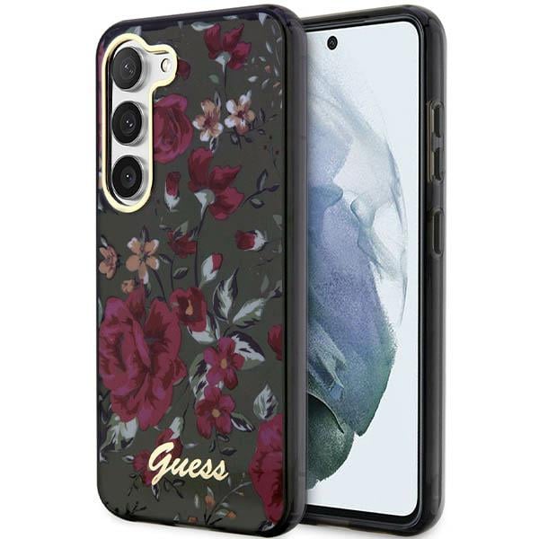 Guess Flower Collection - Coque pour Samsung Galaxy S23 (Blanc) - 3666339117283 - vue 2