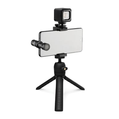 Kit Vlogger USB-C de RODE con Micrófono VideoMic Me-C, SmartGrip, Trípode Tripod 2 y MicroLED