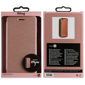 Folio Bling oro rosa: Apple Iphone 6/6S/7/8