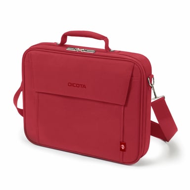 DICOTA Eco Multi BASE 39,6 cm (15.6'') Maletín Rojo