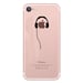 Pack Protection pour IPHONE SE 2020 (Coque Silicone Casque Musique + Film Verre Trempe) Fun APPLE