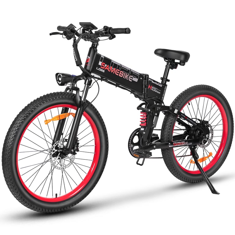 Vélo électrique pliable Samebike LO26 Plus 26 pouces avec batterie 48 V 15 Ah Neuf - vue 10