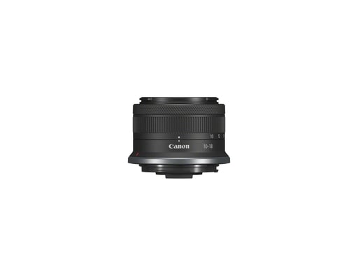 Canon RF-S 10-18mm F4.5-6.3 IS STM MILC Objetivo ancho de zoom Negro