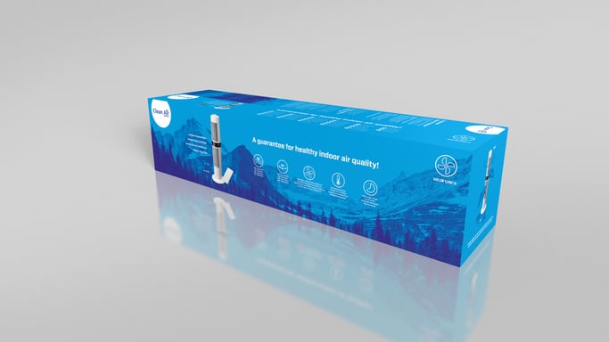 Clean Air Optima - Ventilatore a torre di design CA-406W