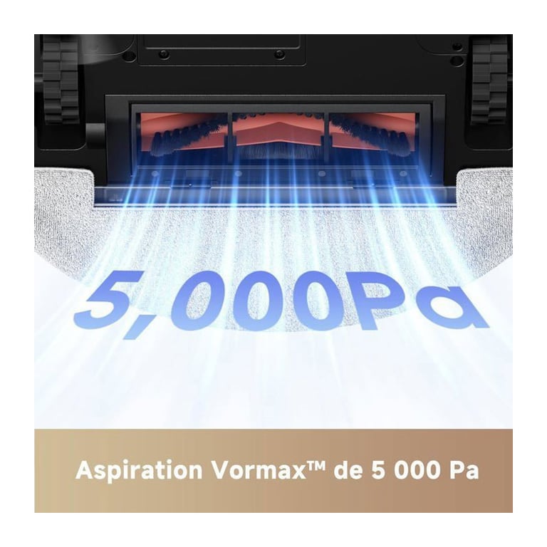 Robot Aspirateur Laveur MOVA E20 Plus – Vidage Automatique, Aspiration 5000 Pa - vue 2