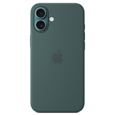 Apple Coque en silicone avec MagSafe pour iPhone 16 Plus - Vert lacustre Apple (brand) iPhone 16 Plus