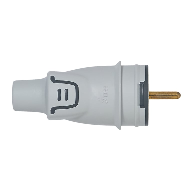 Fiche mâle avec LEGRAND Plexo Plastique IP44 Blister - vue 2