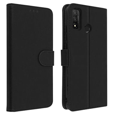 Funda Huawei P smart 2020 Libro Billetera F. Soporte – Negro